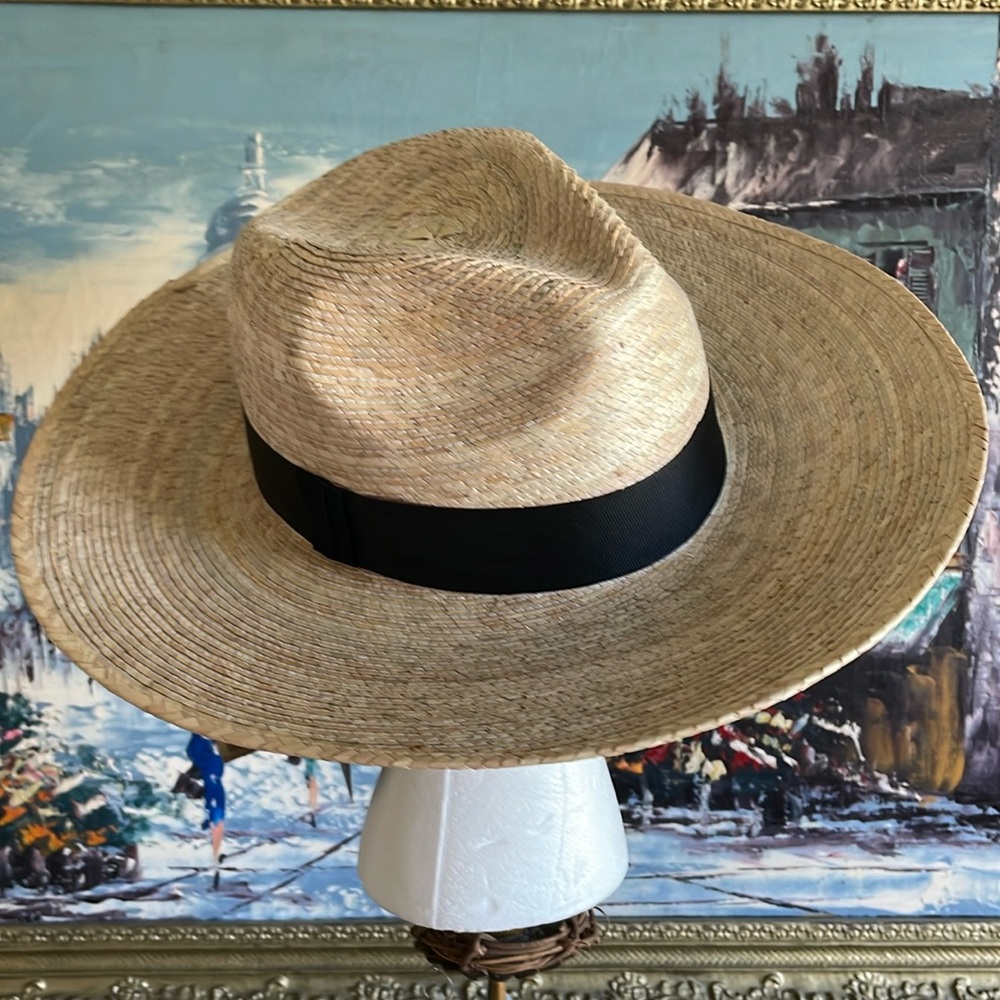 NWT Brooklyn Hat Company Mexican Palm Hat Unisex